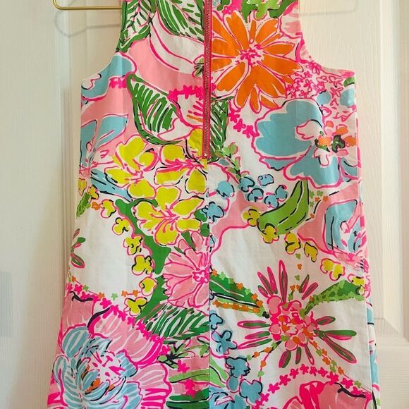Lilly Pulitzer for Target Pink and Blue Floral Tank Dress - Picture 9 of 12